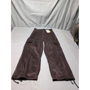 North Face Corduroy Pants Womens 10 Brown Utility Cargo Outdoor Hiking New Tags